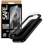 Folie sticla securizata SAFE by PanzerGlass Ultra-Wide Fit EasyAligner compatibila cu iPhone 17 Pro  / 16 Pro, Transparent 5 - lerato.ro