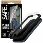 Folie sticla securizata SAFE by PanzerGlass Ultra-Wide Fit EasyAligner compatibila cu iPhone 17 Pro, Transparent 5 - lerato.ro