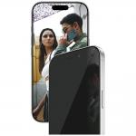 Folie sticla securizata SAFE by PanzerGlass Ultra-Wide Fit EasyAligner Privacy compatibila cu iPhone 17 Pro  / 16 Pro, Negru 3 - lerato.ro