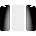 Folie sticla securizata SAFE by PanzerGlass Ultra-Wide Fit EasyAligner Privacy compatibila cu iPhone 17 Pro  / 16 Pro, Negru 5 - lerato.ro