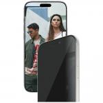 Folie sticla securizata SAFE by PanzerGlass Ultra-Wide Fit EasyAligner Privacy compatibila cu iPhone 17 Pro Max, Negru 3 - lerato.ro