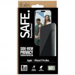 Folie sticla securizata SAFE by PanzerGlass Ultra-Wide Fit EasyAligner Privacy compatibila cu iPhone 17 Pro Max, Negru 7 - lerato.ro