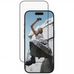 Folie sticla securizata SAFE by PanzerGlass Ultra-Wide Fit EasyAligner Black Frame compatibila cu iPhone 17 Pro  / 16 Pro, Negru 3 - lerato.ro