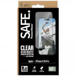 Folie sticla securizata SAFE by PanzerGlass Ultra-Wide Fit EasyAligner Black Frame compatibila cu iPhone 17 Pro  / 16 Pro, Negru 5 - lerato.ro
