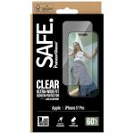 Folie sticla securizata SAFE by PanzerGlass Ultra-Wide Fit EasyAligner Black Frame compatibila cu iPhone 17 Pro, Negru 5 - lerato.ro