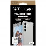 Set protectie 2 in 1 CARE by PanzerGlass Fashion, Carcasa Clear si Folie protectie display, compatibil cu Samsung Galaxy S25, Transparent 5 - lerato.ro