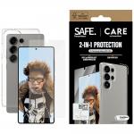 Set protectie 2 in 1 CARE by PanzerGlass Fashion, Carcasa Clear si Folie protectie display, compatibil cu Samsung Galaxy S25 Ultra, Transparent 2 - lerato.ro