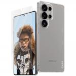 Set protectie 2 in 1 CARE by PanzerGlass Fashion, Carcasa Clear si Folie protectie display, compatibil cu Samsung Galaxy S25 Ultra, Transparent 3 - lerato.ro