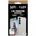 Set protectie 2 in 1 CARE by PanzerGlass Fashion, Carcasa Clear si Folie protectie display, compatibil cu Samsung Galaxy S25 Plus, Transparent 5 - lerato.ro