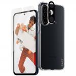 Set de protectie CARE by PanzerGlass Flagship 3in1, Carcasa Clear si Folie protectie display si camera foto, compatibil cu Samsung Galaxy A56 5G, Transparent 3 - lerato.ro