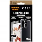 Set de protectie CARE by PanzerGlass Flagship 3in1, Carcasa Clear si Folie protectie display si camera foto, compatibil cu Samsung Galaxy A56 5G, Transparent 5 - lerato.ro