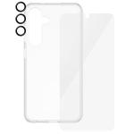 Kit protectie SAFE by PanzerGlass, Carcasa, Protectie camera foto, Protectie display, compatibil cu Samsung Galaxy S24, Transparent 4 - lerato.ro