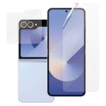 Set protectie 2in1 SAFE by PanzerGlass, 1x folie sticla securizata Ultra Wide-Fi, 1x folie TPU Classic Fit, compatibil cu Samsung Galaxy Z Flip 6, Transparent 2 - lerato.ro