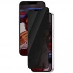 Folie SAFE by PanzerGlass Privacy Screen Protector Ultra-Wide Fit compatibila cu iPhone 16e/14/13/13 Pro, Negru 3 - lerato.ro