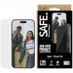 Folie sticla securizata SAFE by PanzerGlass Ultra-Wide Fit EasyAligner Privacy compatibila cu iPhone 17 Air, Negru 2 - lerato.ro