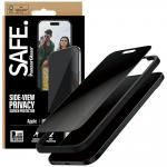 Folie sticla securizata SAFE by PanzerGlass Ultra-Wide Fit EasyAligner Privacy compatibila cu iPhone 17 Air, Negru 6 - lerato.ro