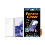 Folie sticla PanzerGlass PRO Curved Microfracture Black Frame compatibila cu Samsung Galaxy S21 Ultra, Negru 2 - lerato.ro
