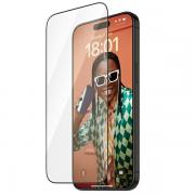 Folie de protectie din sticla SAFE by PanzerGlass Re:fresh Ultra-Wide Fit compatibila cu iPhone 15 Pro Max, Transparent