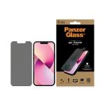 Folie sticla PanzerGlass Standard Super Plus Privacy compatibila cu iPhone 13 Mini, Black 4 - lerato.ro