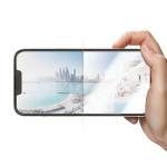 Folie sticla securizata PanzerGlass Ultra-Wide Fit, Anti-reflective, Antibacterial, compatibila cu iPhone 14 / 13 / 13 Pro, Transparent 7 - lerato.ro