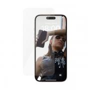 Folie de protectie din sticla SAFE by PanzerGlass Ultra-Wide Fit compatibila cu iPhone 15 Pro, Transparent
