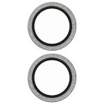 Protectie camera foto din sticla securizata SAFE by PanzerGlass Lens Protector compatibila cu iPhone 16 / 16 Plus, Silver 3 - lerato.ro