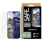 Folie de protectie din sticla SAFE by PanzerGlass Anti-blue Light compatibila cu iPhone 16 Pro, Transparent