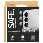 Folie sticla camera foto SAFE by PanzerGlass Hoops compatibila cu Samsung Galaxy A55 5G, Negru 5 - lerato.ro