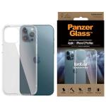 Carcasa PanzerGlass ClearCase Antibacterial Military Grade compatibila cu iPhone 12 Pro Max, Transparent 3 - lerato.ro
