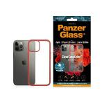 Carcasa PanzerGlass ClearCase compatibila cu iPhone 12 Pro Max, Rosu 2 - lerato.ro