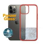 Carcasa PanzerGlass ClearCase compatibila cu iPhone 12 Pro Max, Rosu 5 - lerato.ro