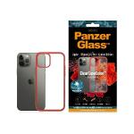 Carcasa PanzerGlass ClearCase compatibila cu iPhone 12/12 Pro, Rosu 3 - lerato.ro