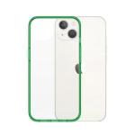 Carcasa PanzerGlass ClearCase Antibacterial Military Grade compatibila cu iPhone 15 / 14 / 13, Lime 2 - lerato.ro