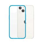 Carcasa PanzerGlass ClearCase Antibacterial Military Grade compatibila cu iPhone 15 / 14 / 13, Albastru 2 - lerato.ro