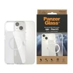 Carcasa PanzerGlass HardCase Antibacterial Military Grade cu MagSafe compatibila cu iPhone 15 / 14 / 13, Transparent 2 - lerato.ro