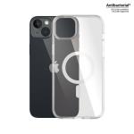 Carcasa PanzerGlass HardCase Antibacterial Military Grade cu MagSafe compatibila cu iPhone 14 Plus / 15 Plus, Transparent 3 - lerato.ro