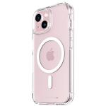 Carcasa PanzerGlass HardCase D3O Military Grade cu MagSafe compatibila cu iPhone 15 / 14 / 13, Transparent 3 - lerato.ro