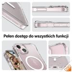 Carcasa PanzerGlass HardCase D3O Military Grade cu MagSafe compatibila cu iPhone 15 / 14 / 13, Transparent 4 - lerato.ro