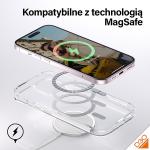 Carcasa PanzerGlass HardCase D3O Military Grade cu MagSafe compatibila cu iPhone 15 / 14 / 13, Transparent 5 - lerato.ro