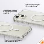 Carcasa PanzerGlass HardCase D3O Military Grade cu MagSafe compatibila cu iPhone 15 Plus / 14 Plus, Transparent 6 - lerato.ro