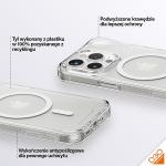 Carcasa PanzerGlass HardCase D3O Military Grade cu MagSafe compatibila cu iPhone 15 Pro, Transparent 6 - lerato.ro