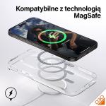 Carcasa PanzerGlass HardCase D3O Military Grade cu MagSafe compatibila cu iPhone 15 Pro Max, Transparent 5 - lerato.ro