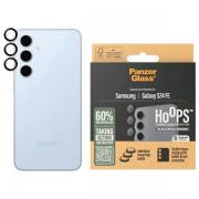Protectie camera foto PanzerGlass Hoops compatibila cu Samsung Galaxy S23 FE, Negru