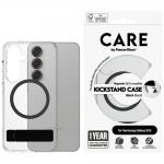Carcasa CARE by PanzerGlass cu MagSafe si Kickstand compatibila cu Samsung Galaxy S25, Transparent 3 - lerato.ro