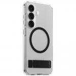 Carcasa CARE by PanzerGlass cu MagSafe si Kickstand compatibila cu Samsung Galaxy S25, Transparent 2 - lerato.ro
