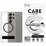 Carcasa CARE by PanzerGlass cu MagSafe si Kickstand compatibila cu Samsung Galaxy S25 Ultra, Transparent 3 - lerato.ro