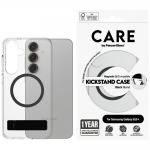 Carcasa CARE by PanzerGlass cu MagSafe si Kickstand compatibila cu Samsung Galaxy S25 Plus, Transparent 3 - lerato.ro