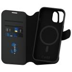 Carcasa CARE by PanzerGlass Feature Tango Wallet compatibila cu iPhone 15, Negru 3 - lerato.ro