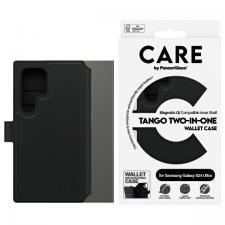 Carcasa CARE by PanzerGlass Feature Tango Wallet compatibila cu Samsung Galaxy S24 Ultra, Negru