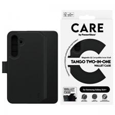 Carcasa CARE by PanzerGlass Feature Tango Wallet compatibila cu Samsung Galaxy S24 Plus, Negru